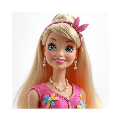 Desenho da Barbie para colorir