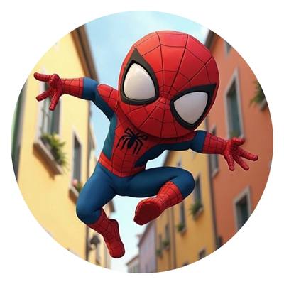 Desenho do Homem-Aranha para colorir