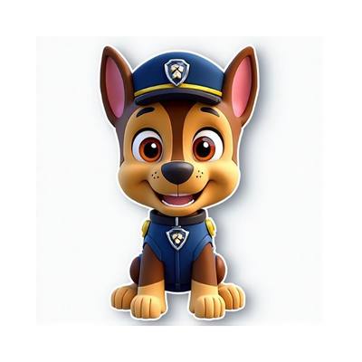 Desenho do Chase da Patrulha Canina para colorir