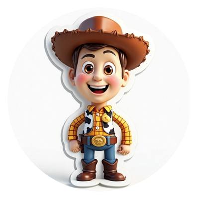 Desenho do Woody Toy Story para colorir